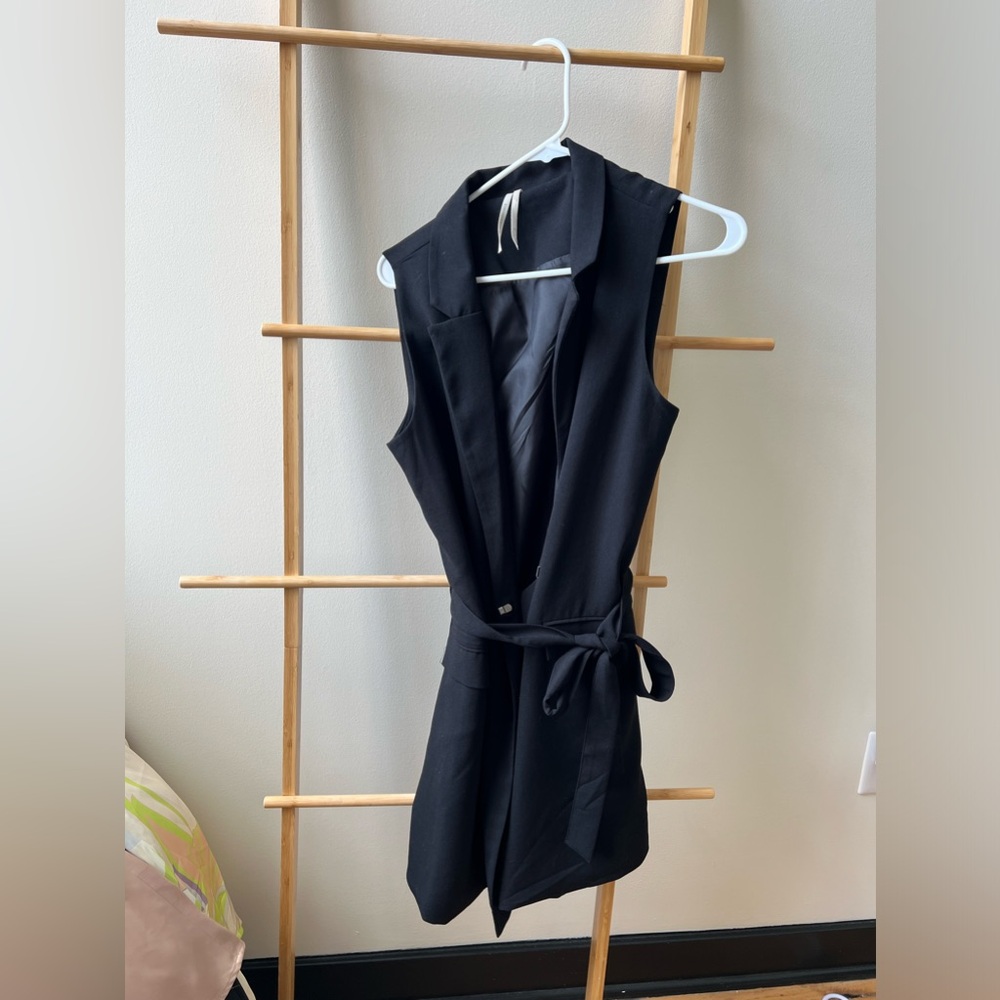 Anthropologie Sleveless Vest Mini Dress